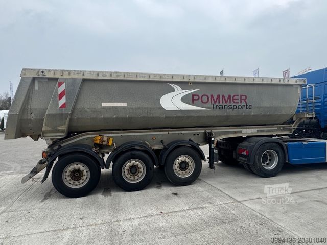 Kipper Auflieger SCHWARZMÜLLER K Serie Vollaluminium Mulde u. Rahmen