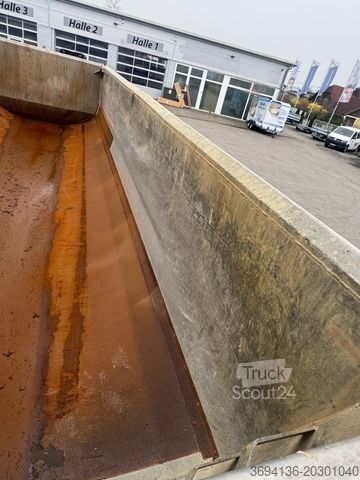 Kipper Auflieger SCHWARZMÜLLER K Serie Vollaluminium Mulde u. Rahmen