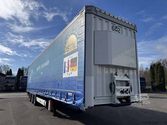 SD MegaLiner, 3 m, emelhető tető, BPW tengelyek Krone SD MegaLiner, 3m, Hubdach, BPW Achsen