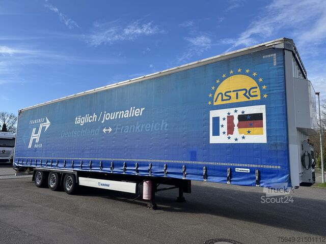 SD MegaLiner, 3 m, emelhető tető, BPW tengelyek Krone SD MegaLiner, 3m, Hubdach, BPW Achsen