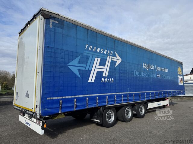 SD MegaLiner, 3 m, emelhető tető, BPW tengelyek Krone SD MegaLiner, 3m, Hubdach, BPW Achsen