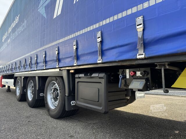 SD MegaLiner, 3 m, emelhető tető, BPW tengelyek Krone SD MegaLiner, 3m, Hubdach, BPW Achsen