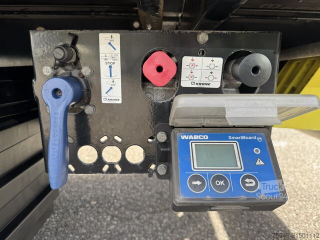 SD MegaLiner, 3 m, emelhető tető, BPW tengelyek Krone SD MegaLiner, 3m, Hubdach, BPW Achsen