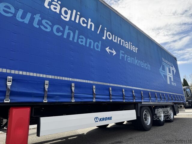 SD MegaLiner, 3 m, emelhető tető, BPW tengelyek Krone SD MegaLiner, 3m, Hubdach, BPW Achsen