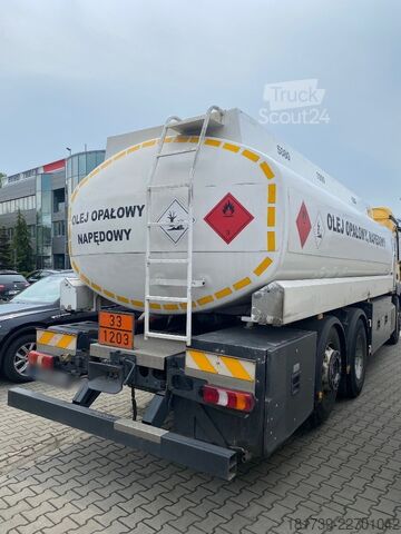 Tanker Mercedes-Benz Actros 2540 / fuel tanker 20 m3 / steere