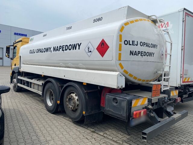 Tanker Mercedes-Benz Actros 2540 / fuel tanker 20 m3 / steere