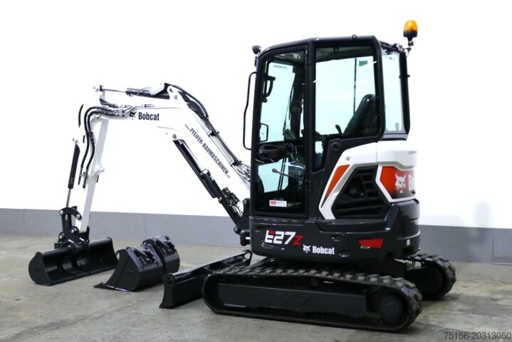 Mini kotrógép Bobcat Minibagger E 27 Z - 2 x Zusatzhydr. *3x