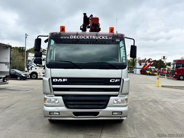 Bergungsfahrzeug DAF CF 75.310 SCHUIFPLATEAU+LAADKRAAN TOPSTAAT