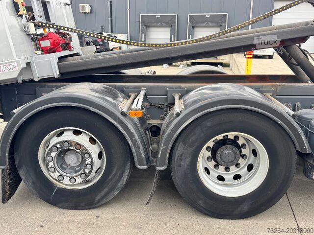 Bergungsfahrzeug DAF CF 75.310 SCHUIFPLATEAU+LAADKRAAN TOPSTAAT