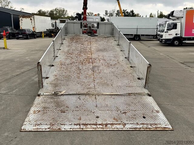 Bergungsfahrzeug DAF CF 75.310 SCHUIFPLATEAU+LAADKRAAN TOPSTAAT