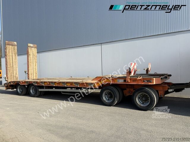 Zema kravnes piekabe Goldhofer 4 Achs Tieflader TU4-31/80