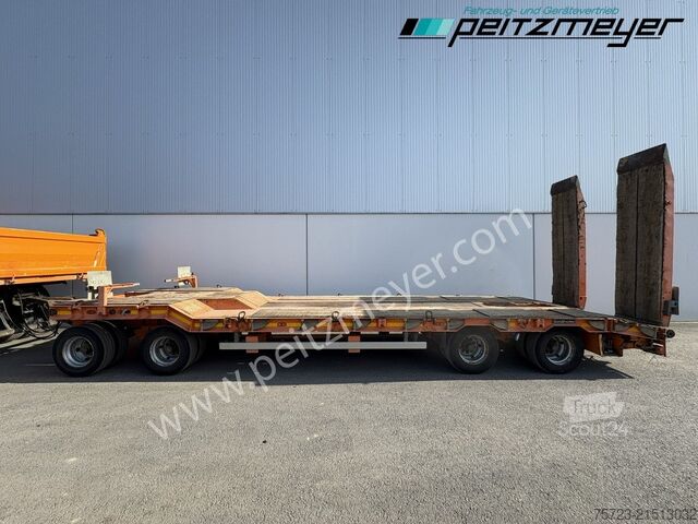 Zema kravnes piekabe Goldhofer 4 Achs Tieflader TU4-31/80