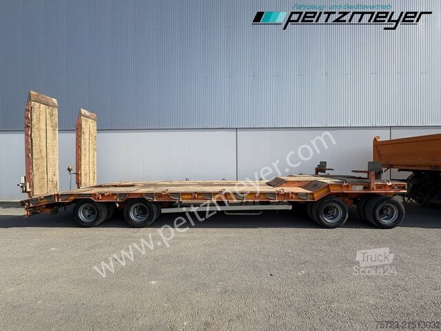 Zema kravnes piekabe Goldhofer 4 Achs Tieflader TU4-31/80