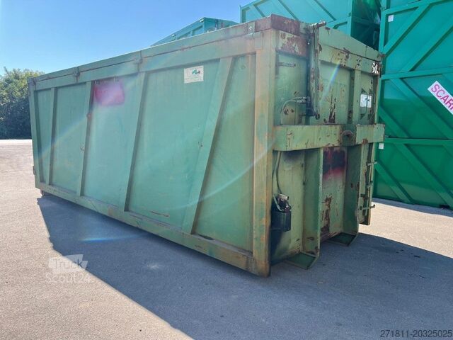 Kampós konténer  CONTAINER SCARRABILE USATO CON COPERCHIO
