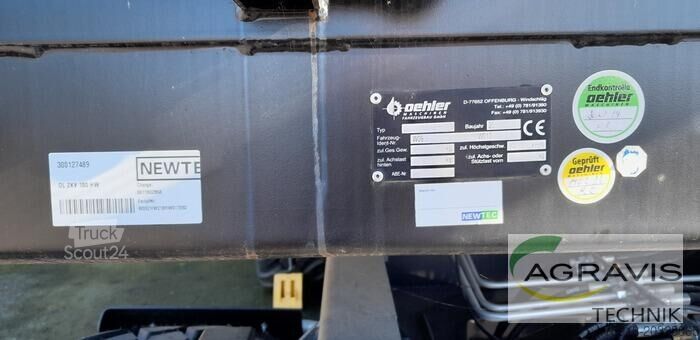 Kippanhänger Oehler OL ZDK/HW 180