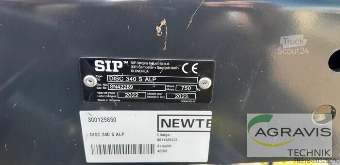 Mașină de cosit SIP DISC 340 S ALP