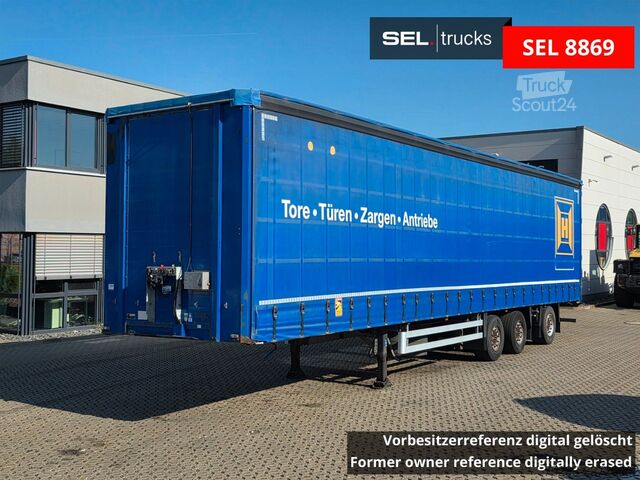 Öppen semitrailer med kapell  Stern SP270 | Lwnk-Liftachse | Staplerhalterung