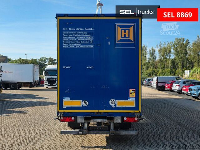 Öppen semitrailer med kapell  Stern SP270 | Lwnk-Liftachse | Staplerhalterung