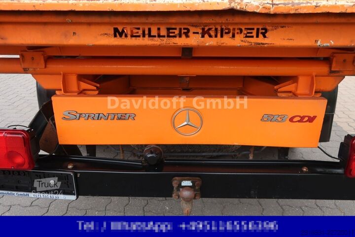 Фургон-самоскид MERCEDES-BENZ Sprinter II Pritsche 513 CDI / Kipper / Nr. B91