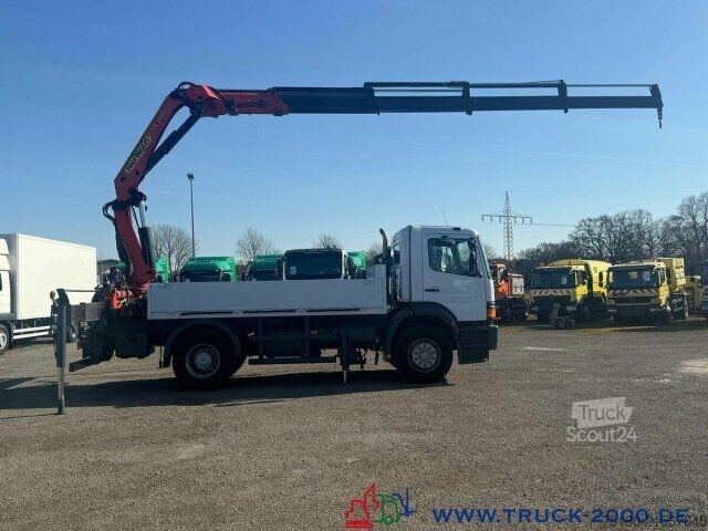 Бортовой грузовик Mercedes-Benz 1828 Palfinger PK21000 12,1 m = 1.310 Kg - AHK