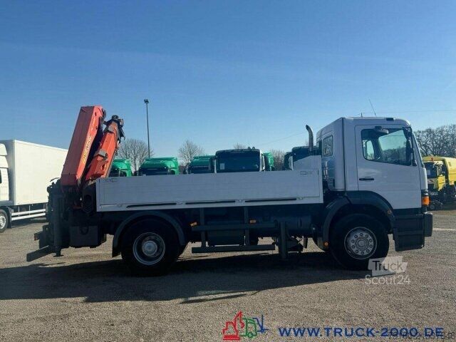 Бортовой грузовик Mercedes-Benz 1828 Palfinger PK21000 12,1 m = 1.310 Kg - AHK