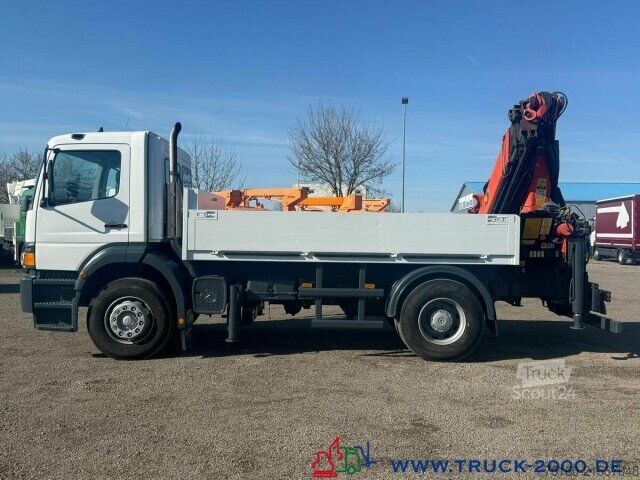 Бортовой грузовик Mercedes-Benz 1828 Palfinger PK21000 12,1 m = 1.310 Kg - AHK