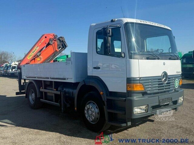 Бортовой грузовик Mercedes-Benz 1828 Palfinger PK21000 12,1 m = 1.310 Kg - AHK