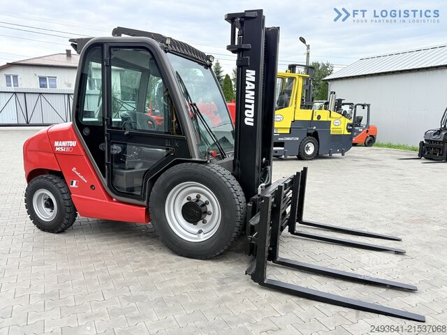 Chariot élévateur tout-terrain Manitou MSI30 / DIESEL / DUPLEX 3350 / CABIN