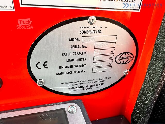 4 krypčių krautuvas Combilift C4000 / TRIPLEX / 9300MM / GAS / TOP1