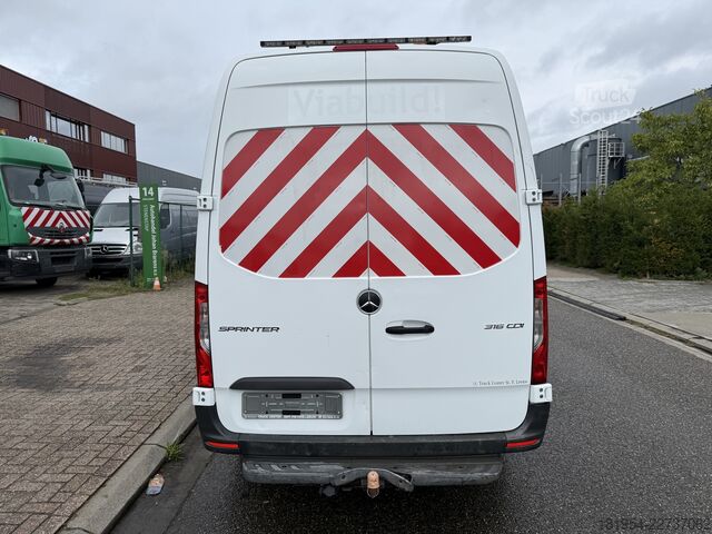Fourgon tôlé Mercedes-Benz sprinter 316cdi L2H2 dubbel cabine