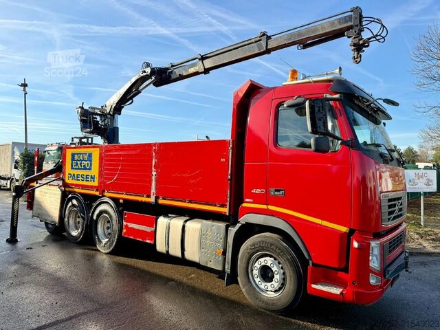 Kraanwagen Volvo FH 420 8x4 TRIDEM + CRANE HIAB ROLLER 130 R - P...