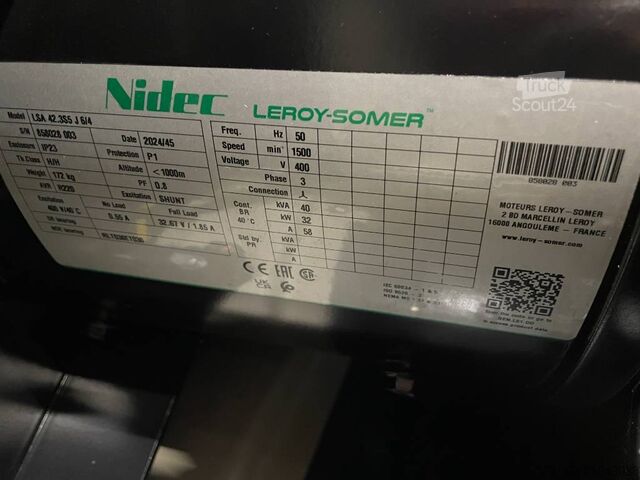 Generator set Kubota V3300-TE2BG2 - 40kVA Generator - DPX-20033