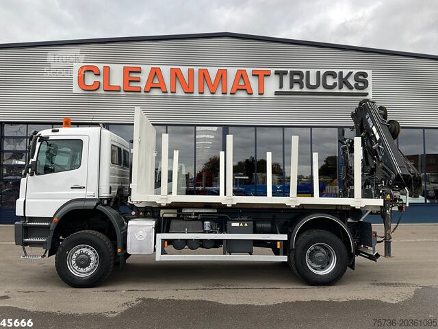 Vrachtwagen met kraan Mercedes-Benz AXOR 1929 4x4 VDL 14 Ton haakarmsysteem + Laadp...
