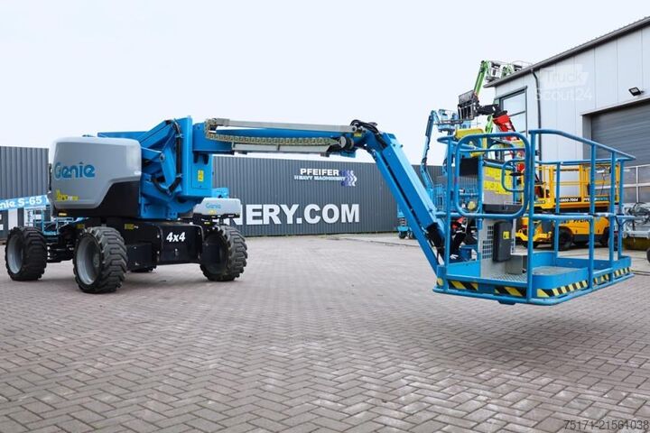 Kloubová teleskopická pracovní plošina Genie Z62/40 Diesel, 4x4 Drive, 21m Working Height, 12.5