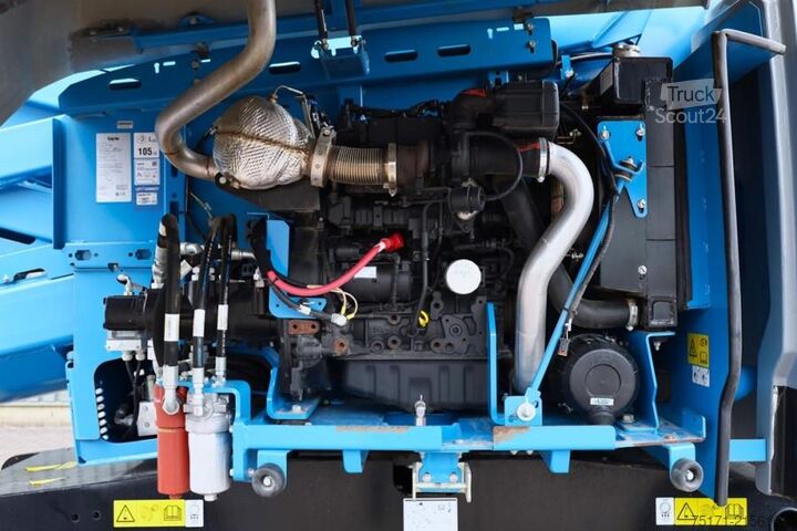 Kloubová teleskopická pracovní plošina Genie Z62/40 Diesel, 4x4 Drive, 21m Working Height, 12.5