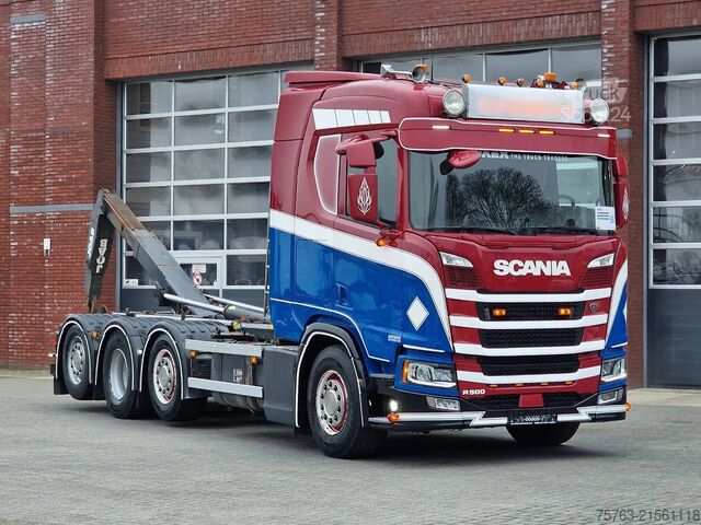 Systém ramene s hákem Scania R500 NGS 8x2*6 - JOAB Hooklift - Retarder - Ful...
