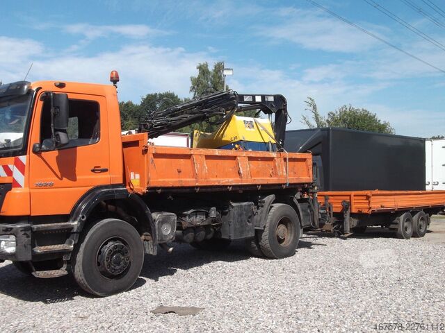 Savitvežis MERCEDES-BENZ AXOR 1828 Kipper KRAN+ANH Kipper