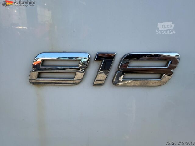 Transporter mit Koffer Mercedes-Benz Atego 818 LBW 4x2 Euro 6c Klima AHK