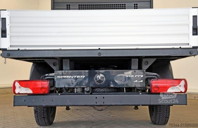 Pick-up van MERCEDES-BENZ Sprinter 314 CDI/36 4x4 Allrad AHK Doka Pritsche