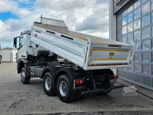 Damperli kamyon Mercedes-Benz Arocs 3343 AK 6x6 Meiller