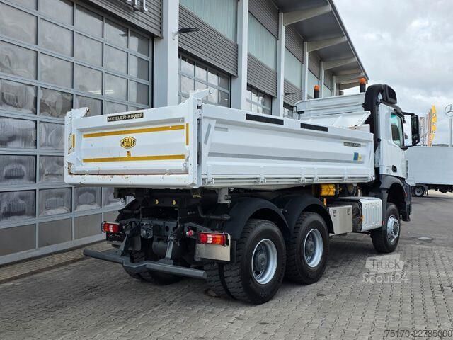 Damperli kamyon Mercedes-Benz Arocs 3343 AK 6x6 Meiller
