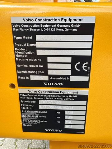 ładowarka Volvo L30HS NIEUW SPEEDER !