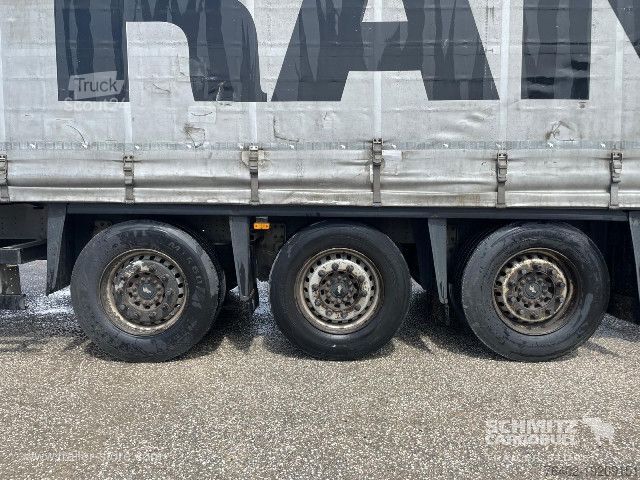 Semi-reboque aberto com lona Schmitz Cargobull Semitrailer Curtainsider Standard