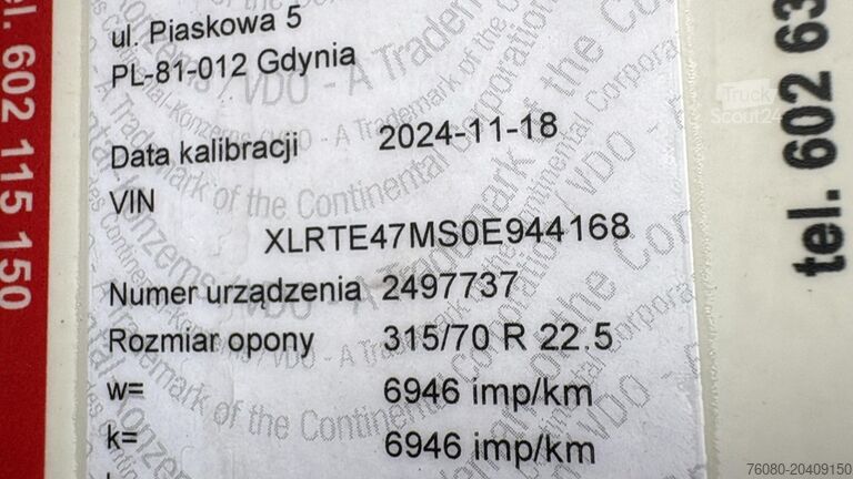 Estándar-SZM DAF XF 105.460 (GOOD CONDITION / BONNE ETAT)