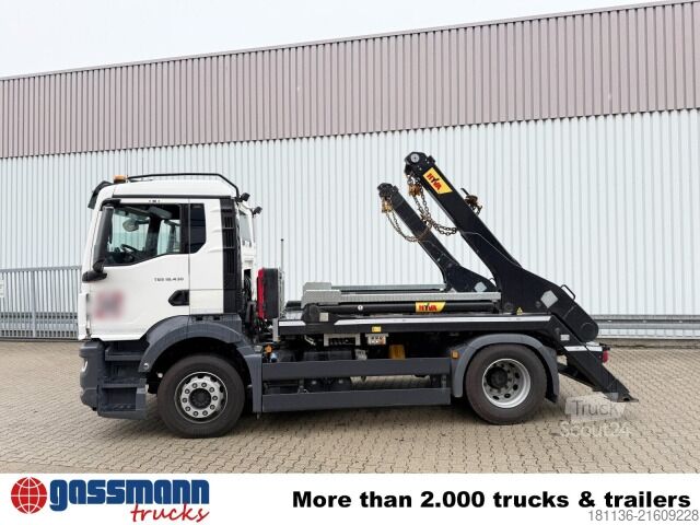 Damperli kamyon MAN TGS 18.430 4x2 BL, Tele-Absetzer, Funk