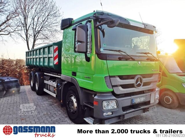 شاحنة قلّابة بذراع تحميل متحرك Mercedes-Benz Actros 2648 L 6x4
