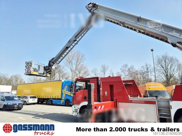 Brannbil MAN TGM 18.340 4x2 BL, Navi, Ziegler Aufbau, Bronto