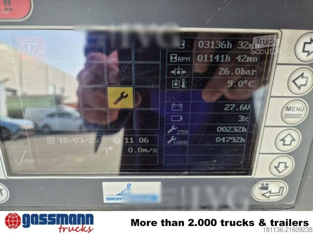 Brannbil MAN TGM 18.340 4x2 BL, Navi, Ziegler Aufbau, Bronto