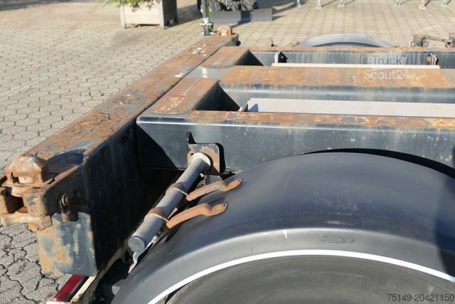 Semi-remorque à carrosserie interchangeable PACTON TXC343, Alle Container,SAF,Luft-Lift,2x am Lager
