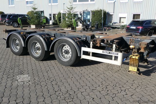 Wissellaadbak oplegger PACTON TXC343, 2x20/1x20/1x30/1x40/1x45 Fuß Container